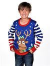 rudolph ugly christmas sweater for little boys