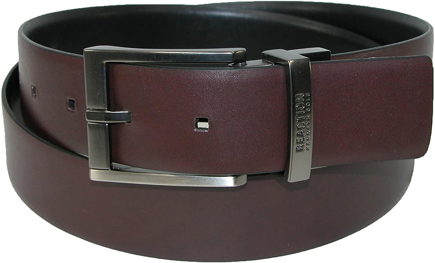 Kenneth Cole Men's 35mm Reversible Belt - Tan/Black