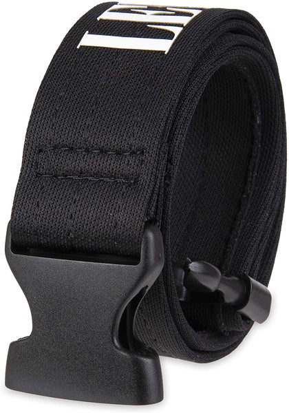 Levi‘s Herren & Unisex Washed Web Belt – Schwarzer Baumwollgürtel, Basic-Design