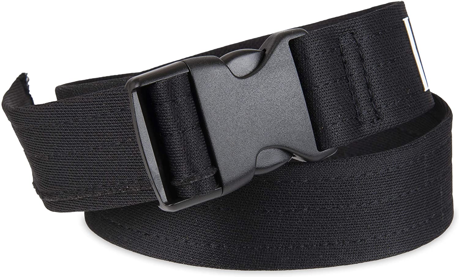 Levi‘s Herren & Unisex Washed Web Belt – Schwarzer Baumwollgürtel, Basic-Design